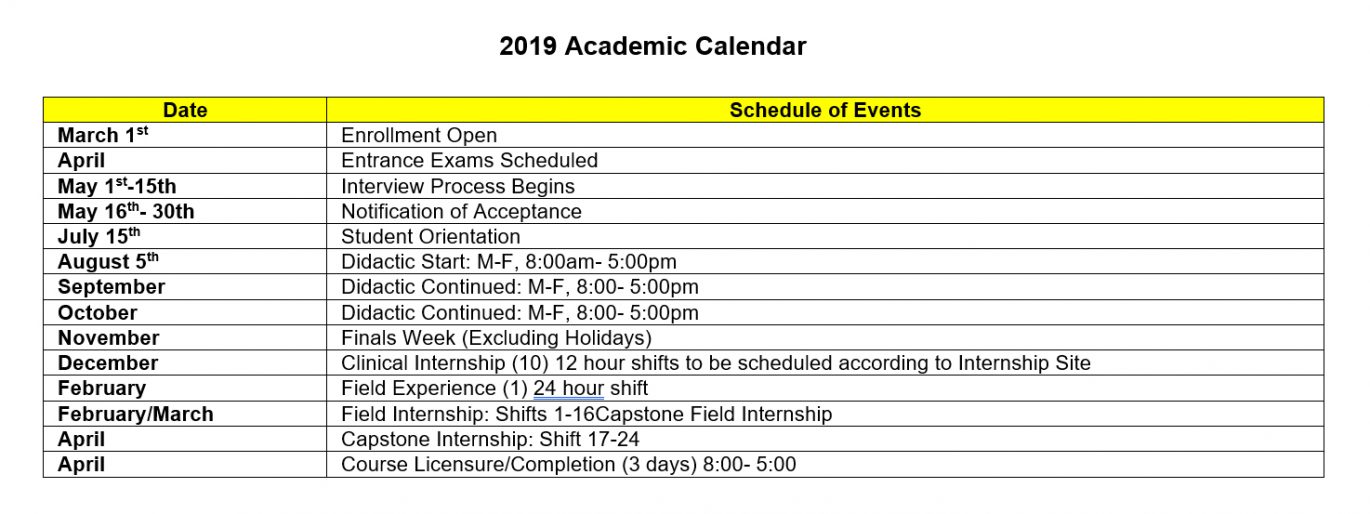 2019-Academic-Calandar